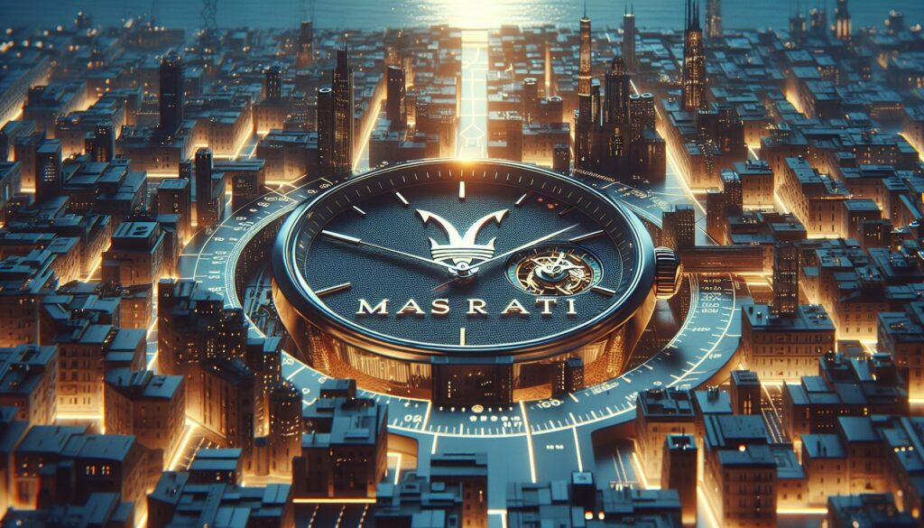 fabrication montres Maserati