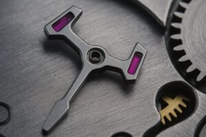 l'ancre d'une montre