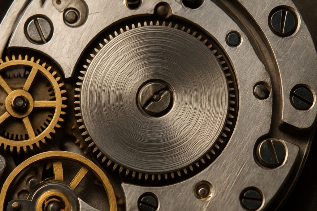 le barillet d'une montre