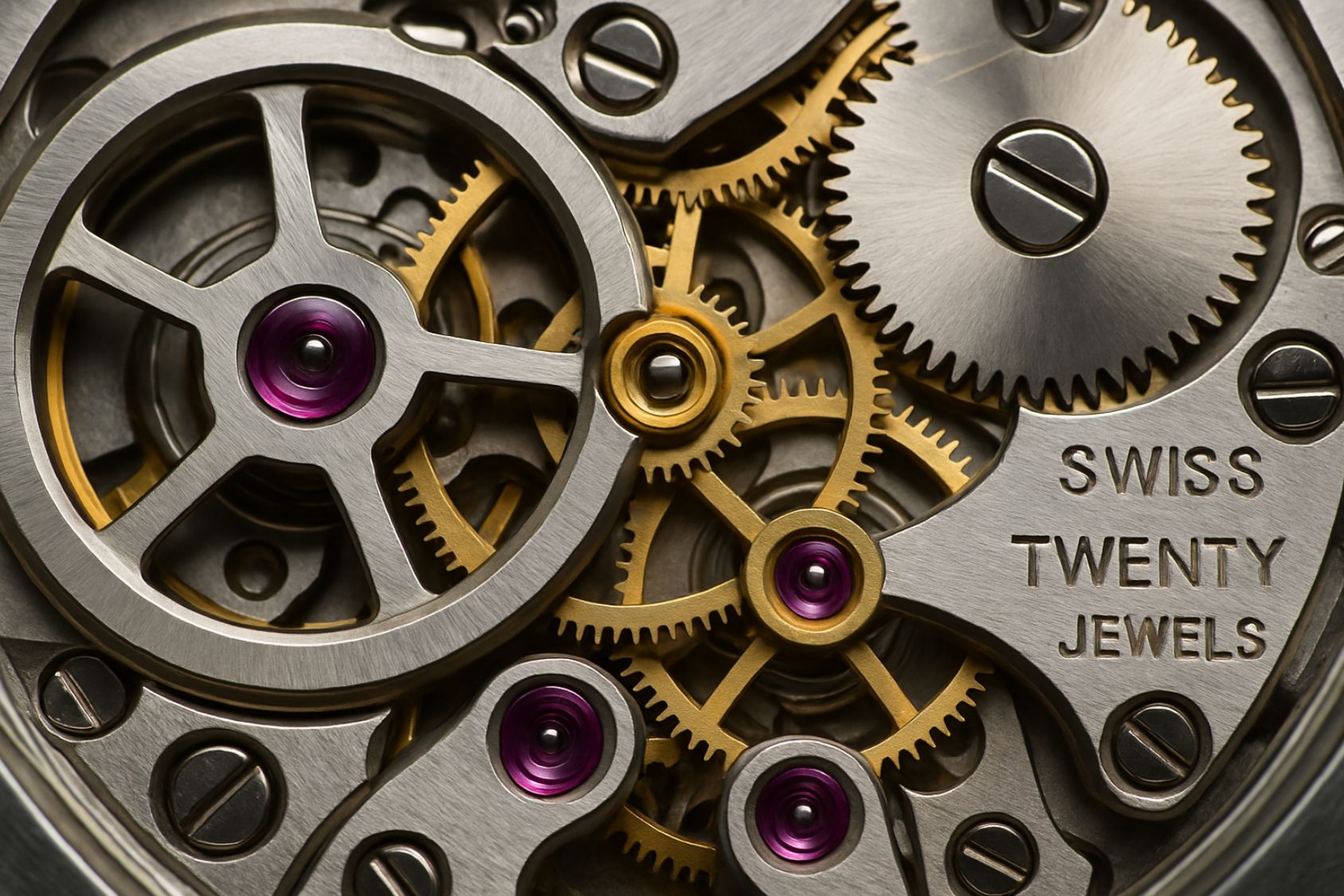 le calibre d'une montre