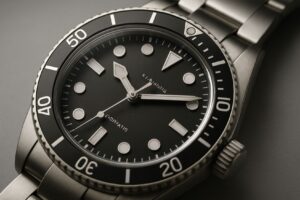 la lunette d'une montre