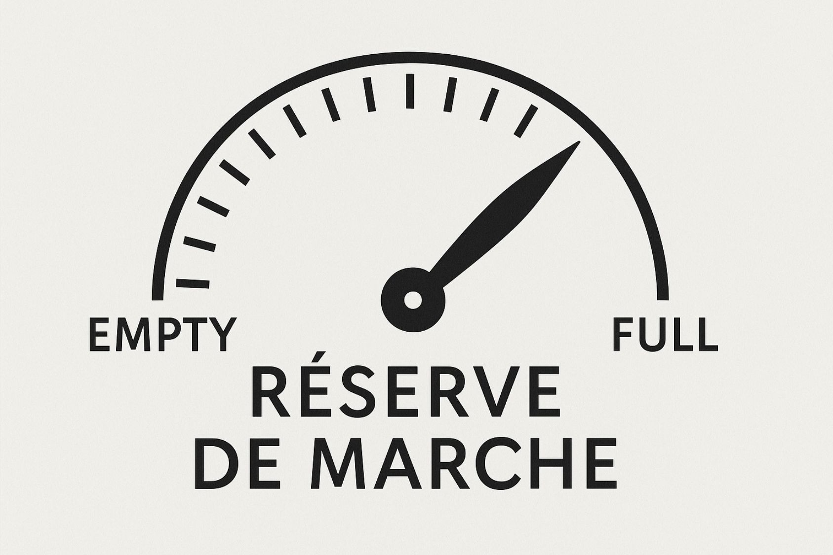 réserve de marche d'une montre