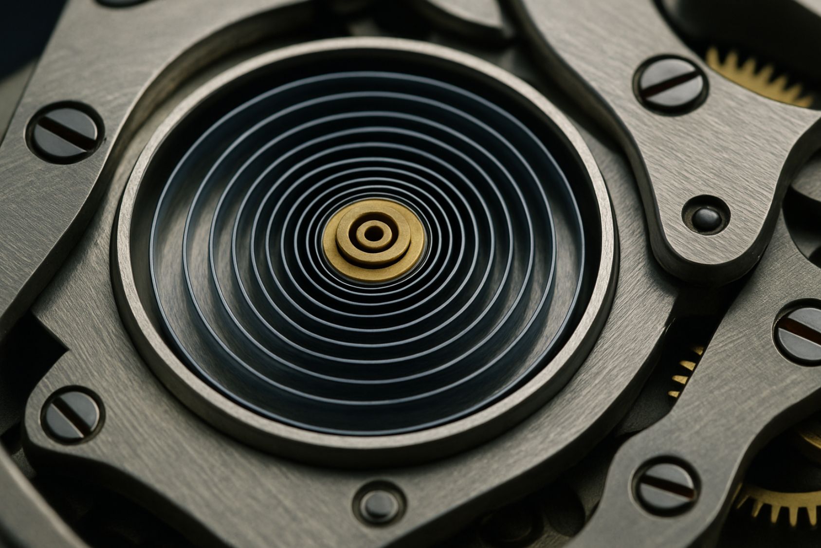 le ressort moteur d'une montre