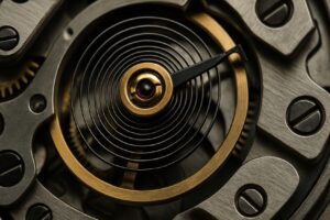 le spiral d'une montre