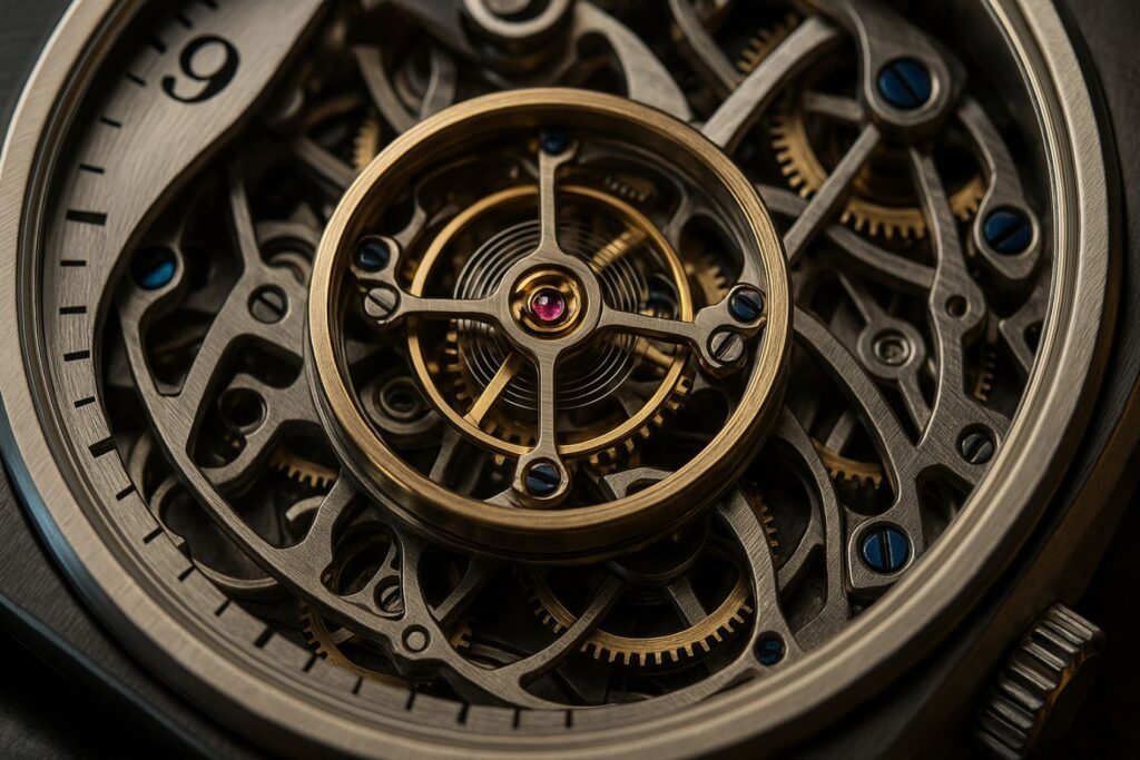 le tourbillon d'une montre