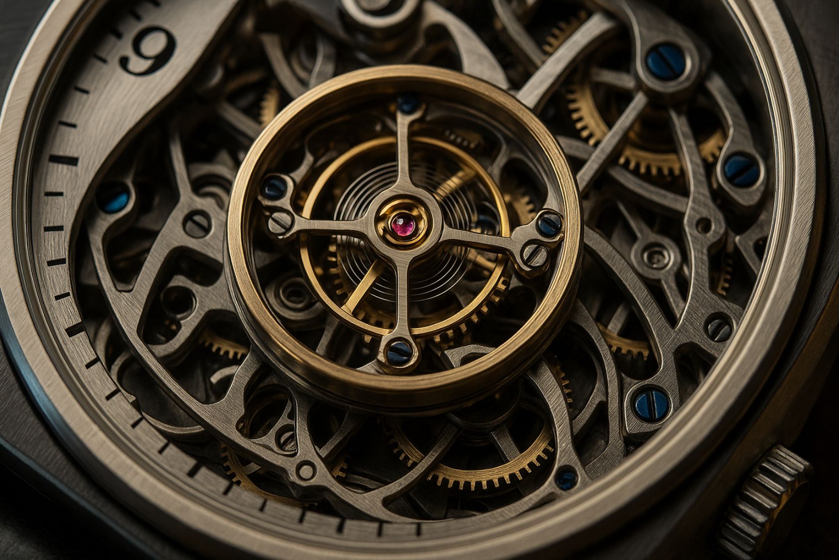 le tourbillon d'une montre